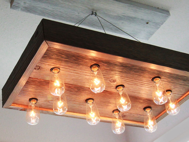 Budget Friendly DIY Chandelier